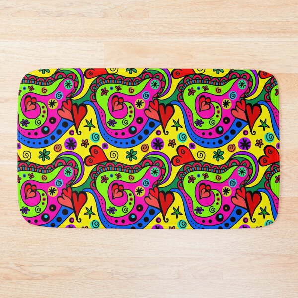Item preview, Abstract And Colorful Hearts Pattern designed and sold by CBNetwork.