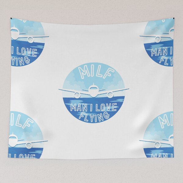 Item preview, MILF Man I Love Flying | Aeroplane | Airplane | Plane | Pilot designed and sold by itsokaybyme.