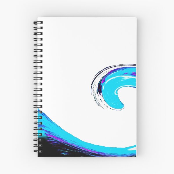 Item preview, Blue Black Purple Wave designed and sold by BeachBumFamily.