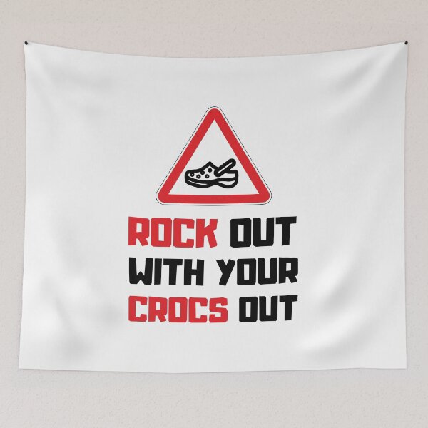 Item preview, Rocks Out With Your Crocs Out Croc Nation  designed and sold by daguilon.