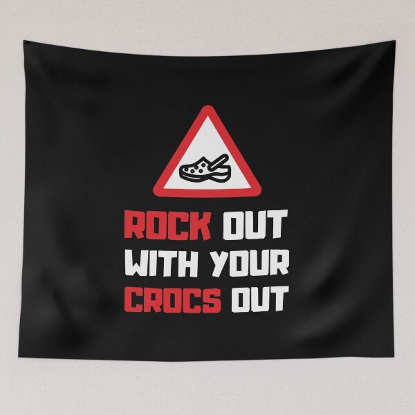 Item preview, Rocks Out With Your Crocs Out Croc Nation  designed and sold by daguilon.