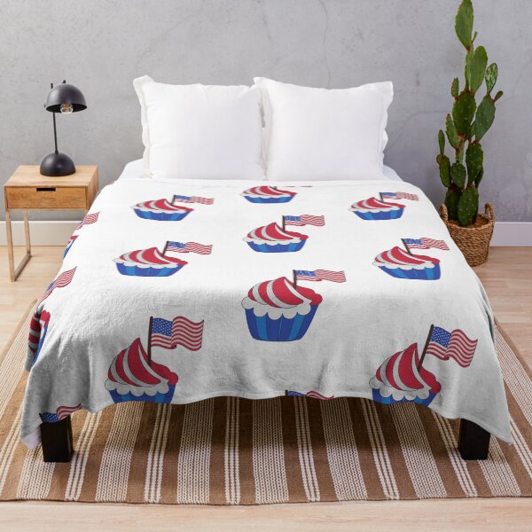 Item preview, 4th of July womens shirt, cupcake shirt, flag 4th of July shirt, fourth shirt, patriotic shirt, 4th of July tee, fourth of July designed and sold by prteacool.