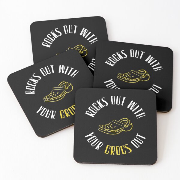 Item preview, Rocks Out With Your Crocs Out Croc Nation  designed and sold by daguilon.