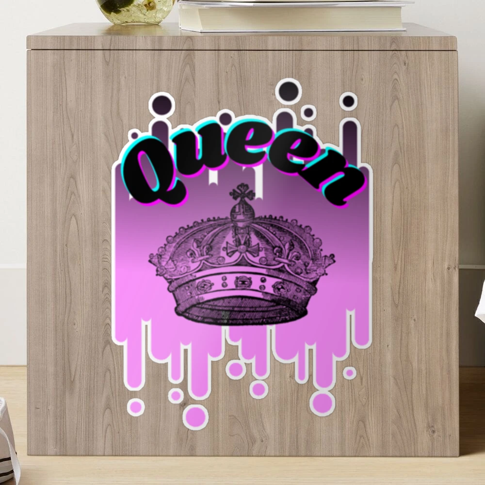 queen crown Sticker for Sale by BalloonLand