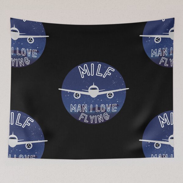 Item preview, MILF Man I Love Flying | Aeroplane | Airplane | Plane | Pilot designed and sold by itsokaybyme.