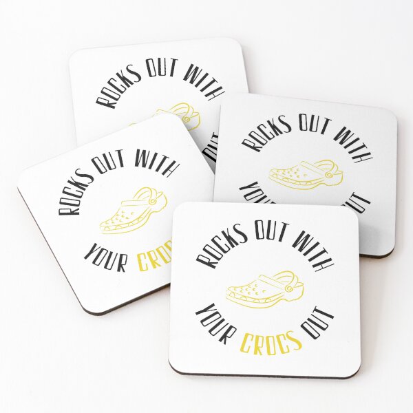 Item preview, Rocks Out With Your Crocs Out Croc Nation  designed and sold by daguilon.