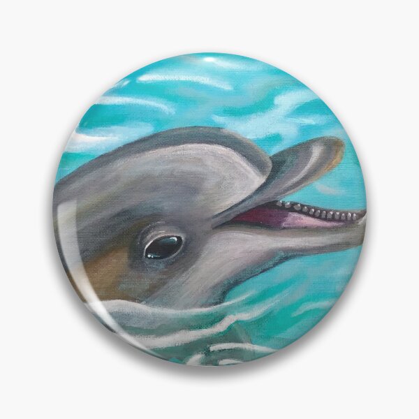 Item preview, Laughing Dolphin Painting  designed and sold by Lady-Lilac.