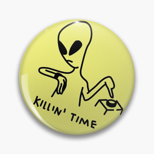 Item preview, Killin' Time line art designed and sold by VADIMproducts.