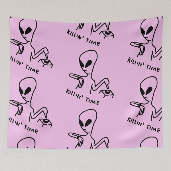 Item preview, Killin' Time line art designed and sold by VADIMproducts.