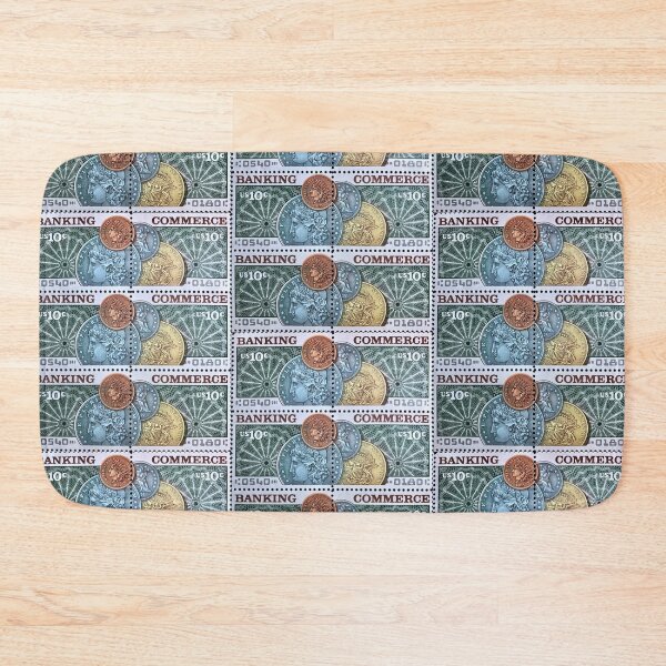 Item preview, Banking Commerce, Money 1950 Vintage Postage Stamp designed and sold by Factory57.