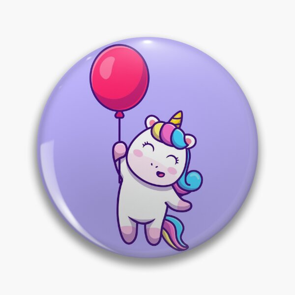 Item preview, DengoBear - Unicorn balloon designed and sold by dengobear.