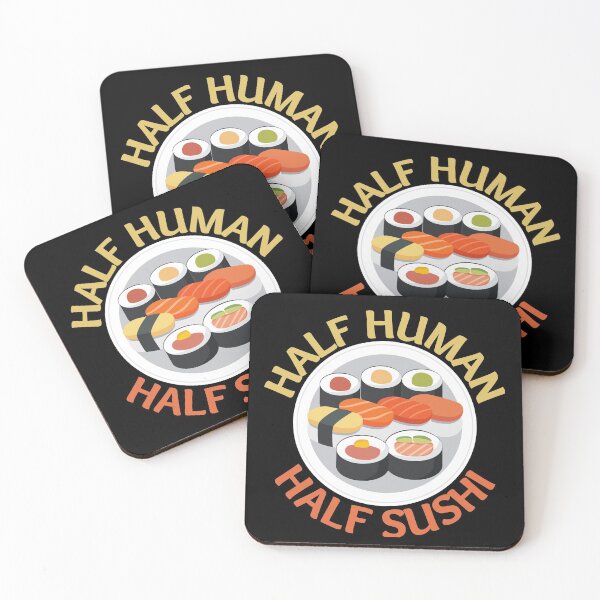 Item preview, Half Human Half Sushi designed and sold by SweetAndSpice.