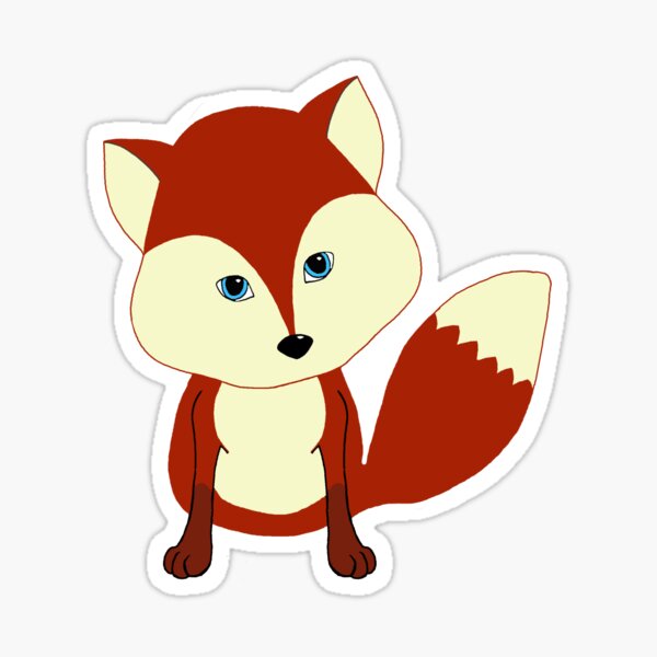 Item preview, Woodland Red Fox designed and sold by BeachBumFamily.