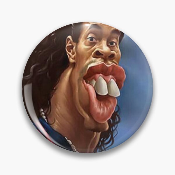 Item preview, Ronaldinho Illustration designed and sold by GaddoxTcott.