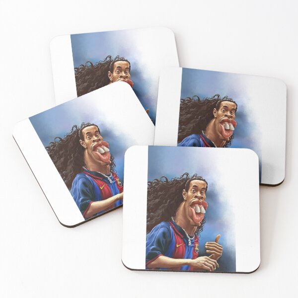 Item preview, Ronaldinho Illustration designed and sold by GaddoxTcott.
