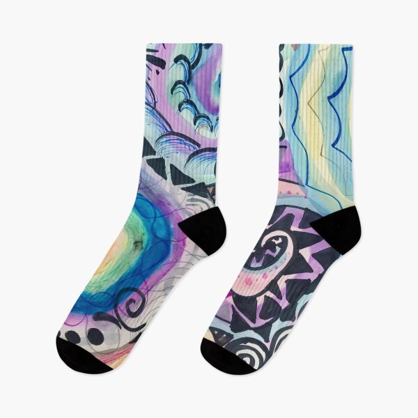 Item preview, Abstract Rainbow Spiral Patterns  designed and sold by Lady-Lilac.