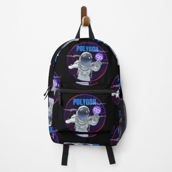 Item preview, Polygon astronaut Crypto MATIC Cryptocurrency Moon Man  designed and sold by Bitcoin-Fashion.
