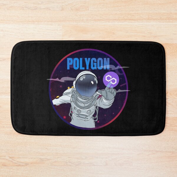 Item preview, Polygon astronaut Crypto MATIC Cryptocurrency Moon Man  designed and sold by Bitcoin-Fashion.