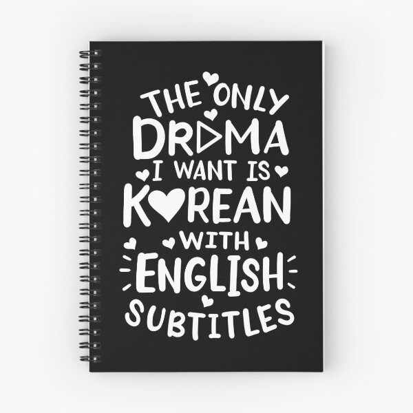 Item preview, Korean Drama English Subtitle K-Drama Fans designed and sold by CreativeGiftShp.