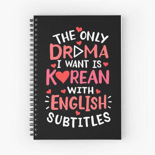 Item preview, Korean Drama English Subtitle K-Drama Lover designed and sold by CreativeGiftShp.