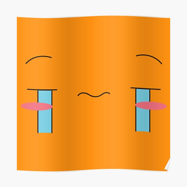 Roblox Face Wall Art Redbubble - crying chill face roblox