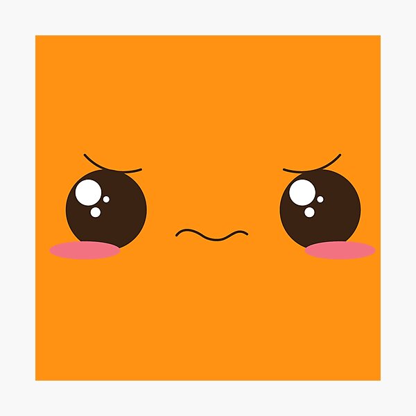 Confused Face Photographic Prints Redbubble - roblox yelling face