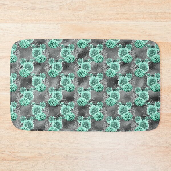 Item preview, Aqua Rose Design  - Plentiful Patterns Collection designed and sold by Trinket-Trickster.