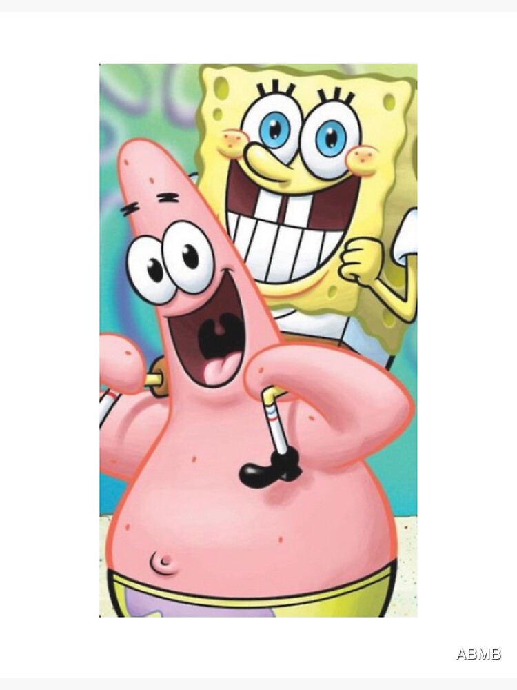 "SpongeBob shirt " Sticker by ABMB | Redbubble
