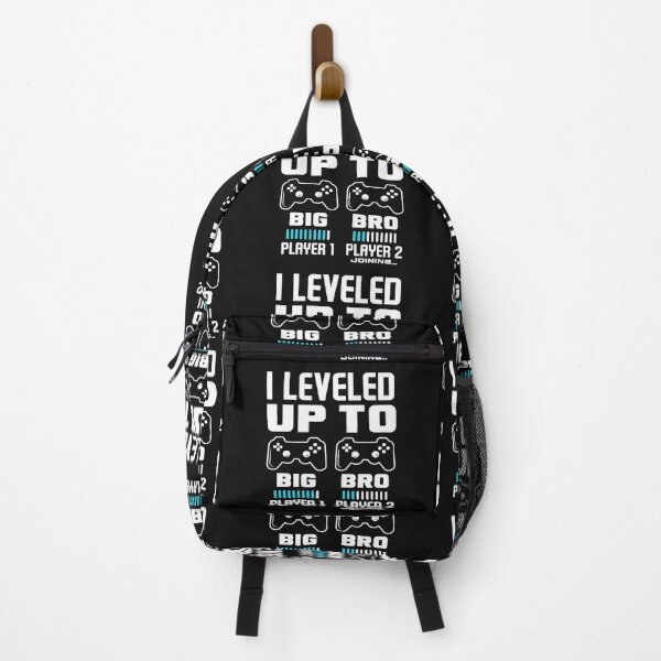 Item preview, brother leveled up announcement  designed and sold by whatsyokidswear.