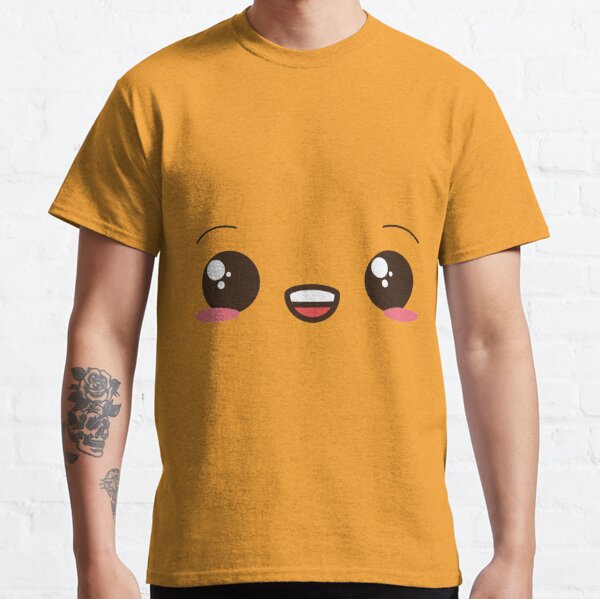 Roblox Face T Shirts Redbubble - smile face roblox t shirt