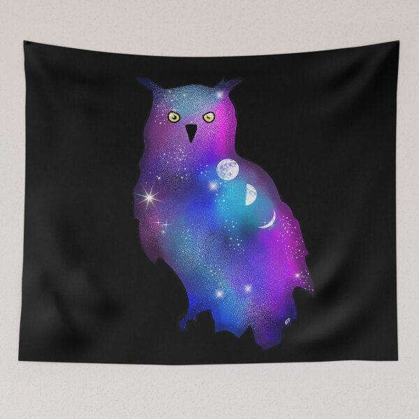 Item preview, Galaxy Night Owl designed and sold by IdrisRose.