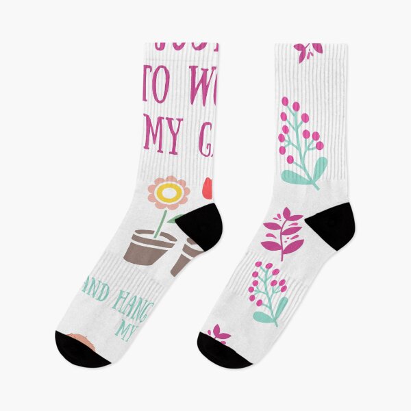 Item preview, I Just Want To Work In My Garden And Hang Out With My Dog designed and sold by gerafuckinnoise.