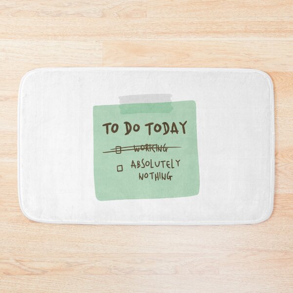 Item preview, To Do List (Absolutely Nothing) designed and sold by Insidelilflower.
