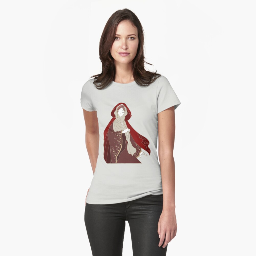 Red Riding Hood Fitted T-Shirt