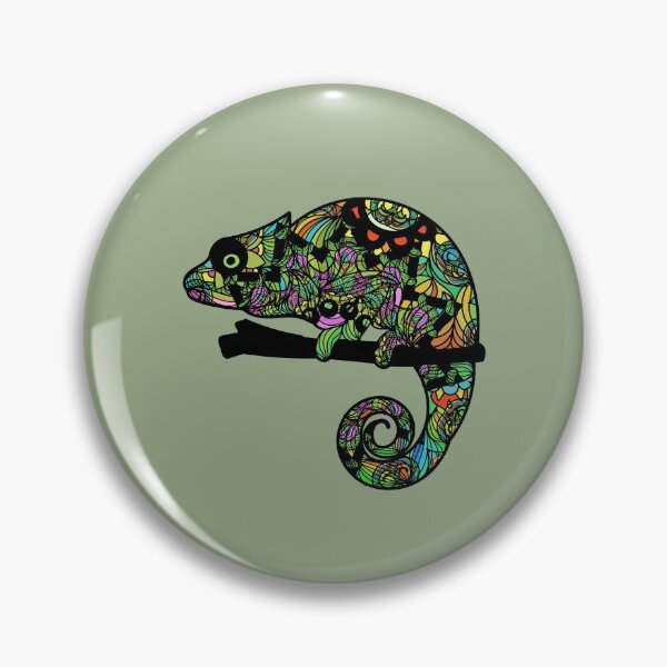 Item preview, Cute Chamaleon Mandala - Green designed and sold by Chubuter.