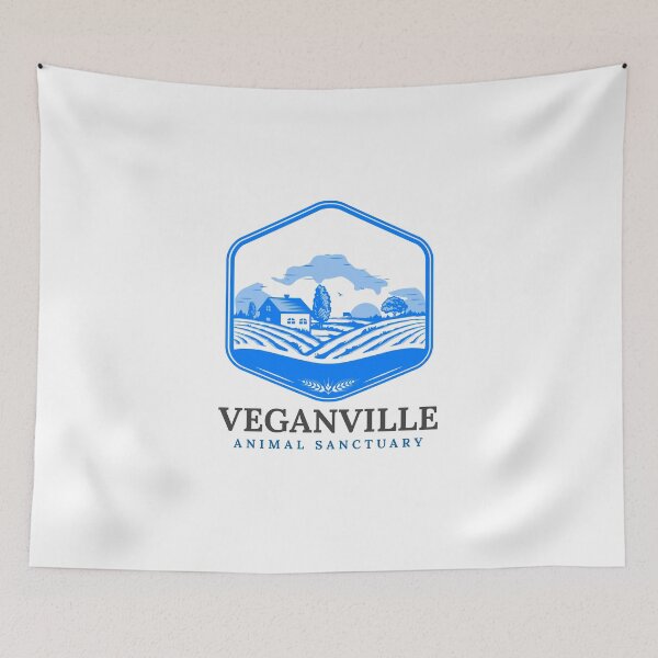 Item preview, Veganville - Just Look for the Blue Roof designed and sold by veganville.