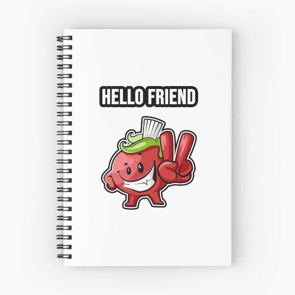 Item preview, Hello Friend - tomato designed and sold by TopsellerShirts.
