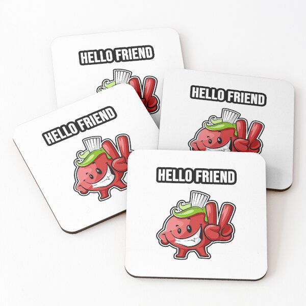 Item preview, Hello Friend - tomato designed and sold by TopsellerShirts.