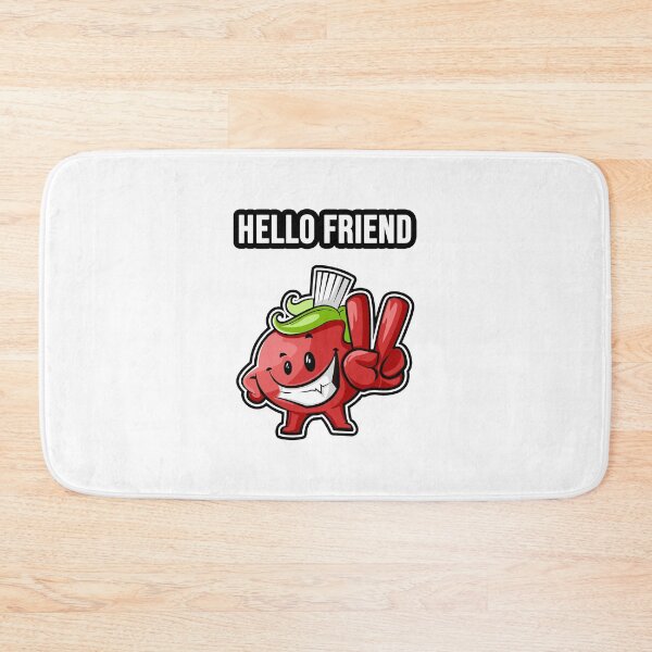 Item preview, Hello Friend - tomato designed and sold by TopsellerShirts.