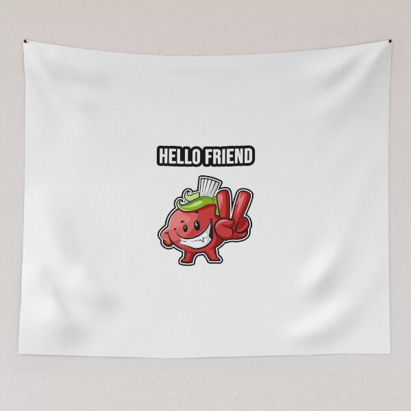 Item preview, Hello Friend - tomato designed and sold by TopsellerShirts.