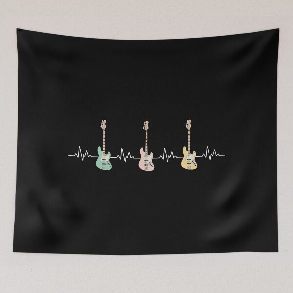 Item preview, Heartbeat Maple Neck Bass Guitars designed and sold by nightsworthy.