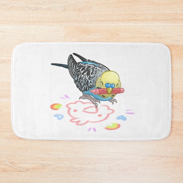 Item preview, Budgie Artist designed and sold by AdoraBirdArt.