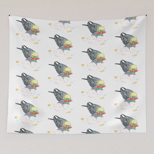 Item preview, Budgie Artist designed and sold by AdoraBirdArt.