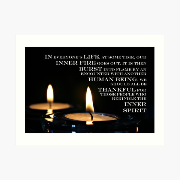 Inner Flame Art Print