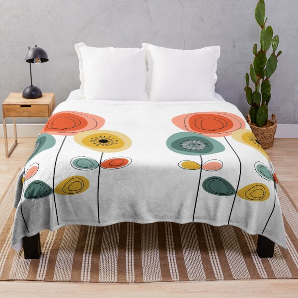 Item preview, Mid-Century Modern Happy Flower designed and sold by dreamprint.