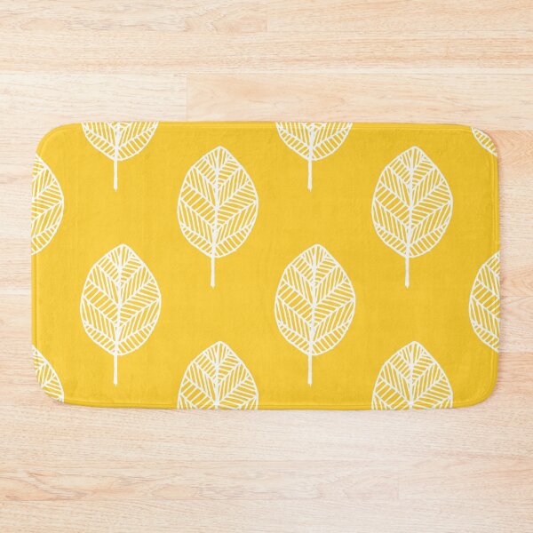 Item preview, Bohemian leaf in yellow designed and sold by PeachyLitchi.