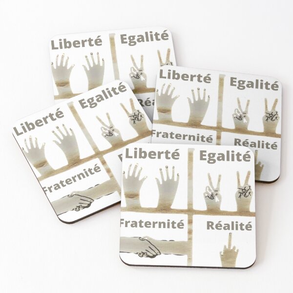 Item preview, Liberté Egalité Fraternité Réalité designed and sold by danaJG.