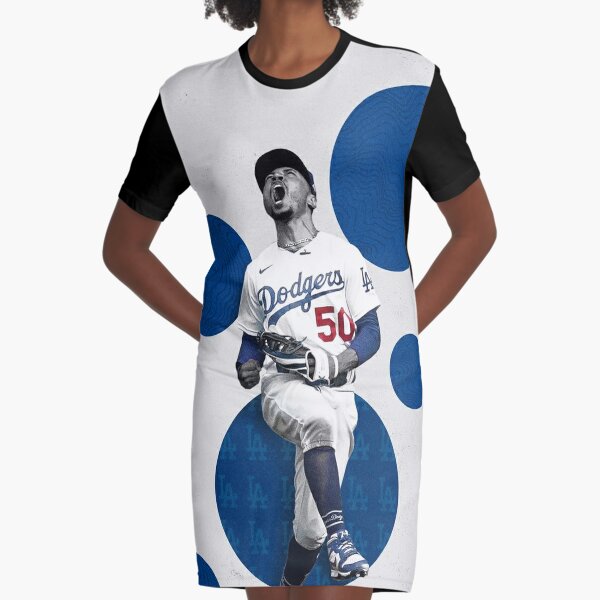 Mookie Betts - Baseball Art - Mookie - Nickname Jersey - Distressed  Graphic T-Shirt Dress for Sale by Nick Starn