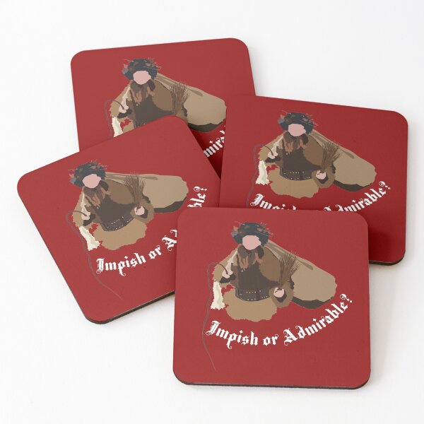 Item preview, Dwight Schrute "Impish or Admirable" Belsnickel Art – The Office designed and sold by Cassie Hintz.