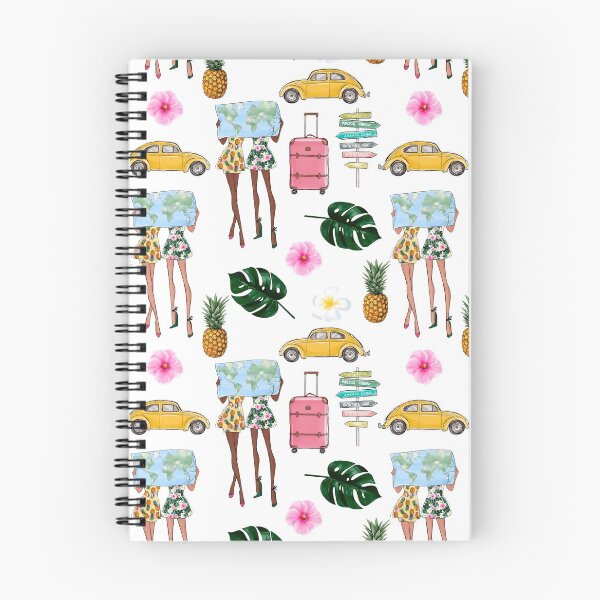 Item preview, Summer tropical travel inspired fashion girly pattern design 8 designed and sold by Lalanacliparts.